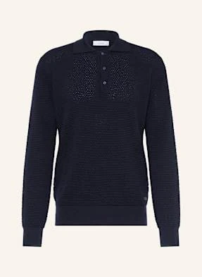 Eton Sweter Z Wełny Merino blau
