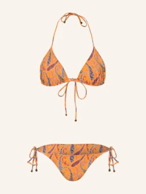 Etro Bikini Trójkątne orange