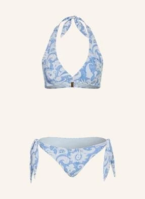 Etro Bikini Wiązane Na Szyi blau