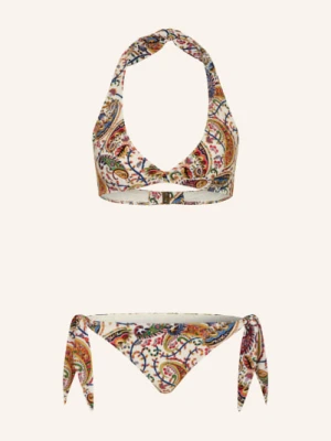 Etro Bikini Z Wiązaniem Na Szyi weiss