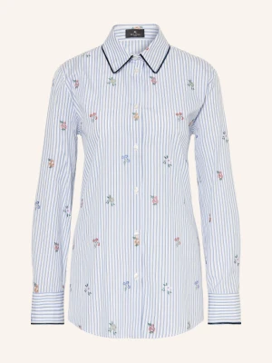 Etro Bluzka Koszulowa blau