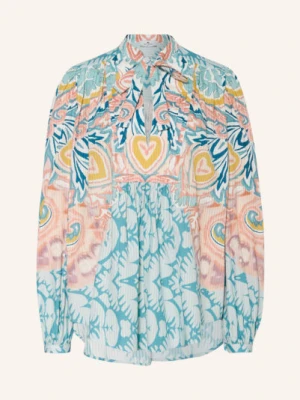 Etro Bluzka Z Wiązaniem Pod Szyją blau