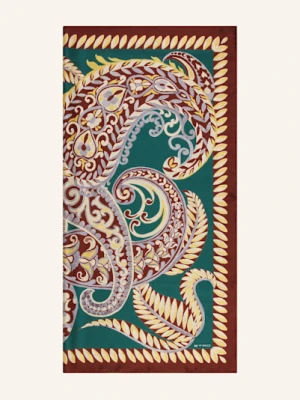 Etro Chusta Jedwabna blau