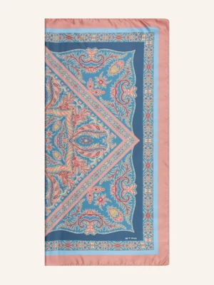 Etro Chusta Jedwabna blau