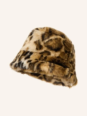 Etro Czapka Typu Bucket Z Sztucznego Futra braun brązowy