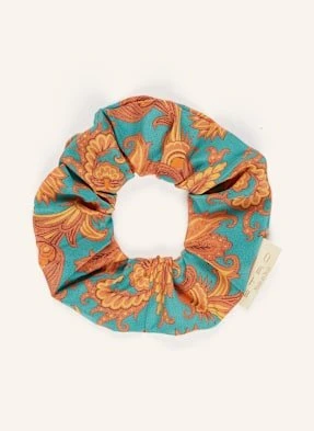 Etro Gumka Do Włosów Z Jedwabiu blau