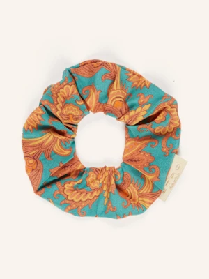 Etro Gumka Do Włosów Z Jedwabiu blau