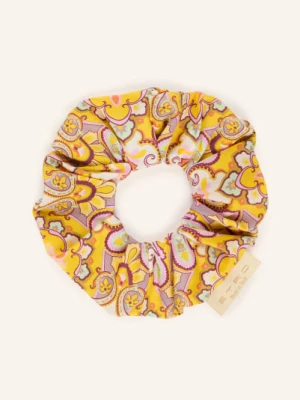 Etro Gumka Do Włosów Z Jedwabiu gelb