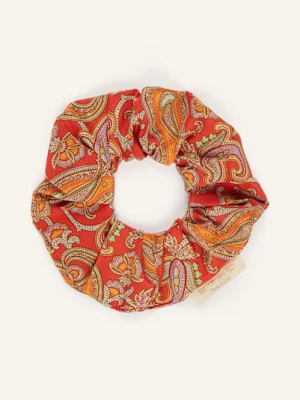 Etro Gumka Do Włosów Z Jedwabiu rot