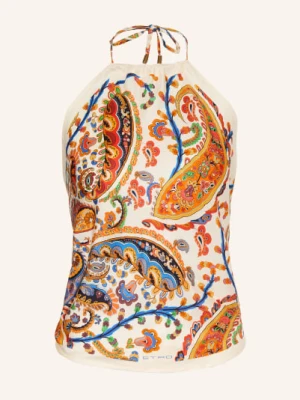 Etro Jedwabna Bluzka weiss