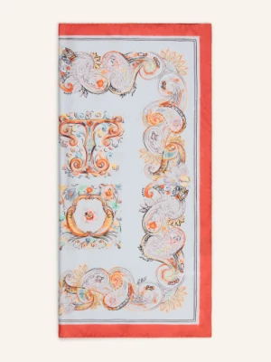 Etro Jedwabna Chusta blau