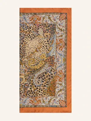 Etro Jedwabna Chusta Turandot beige