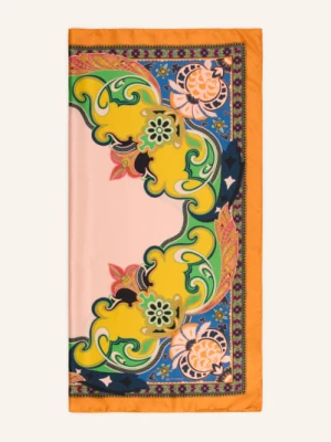 Etro Jedwabna Chustka rosa