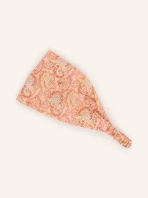 Etro Jedwabna Opaska Do Włosów rosa