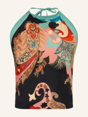 Etro Jedwabny Top rot