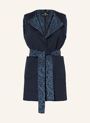 Etro Kamizelka Typu Blezer blau