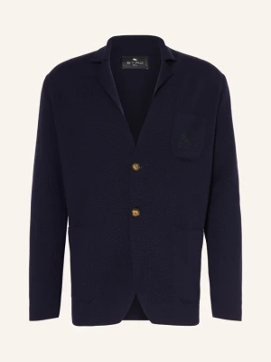 Etro Kardigan blau GRANATOWY
