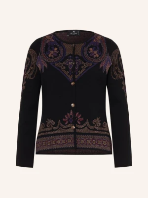 Etro Kardigan schwarz czarny