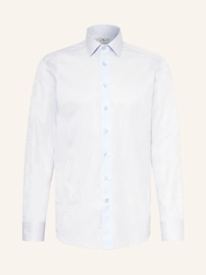 Etro Koszula Z Brokatem Slim Fit blau