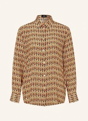 Etro Koszula Z Jedwabiu beige