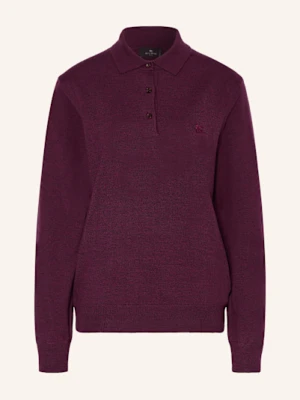 Etro Koszulka Polo Z Dzianiny rot