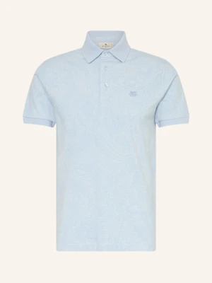Etro Koszulka Polo Z Piki blau