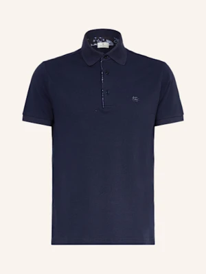 Etro Koszulka Polo Z Piki blau