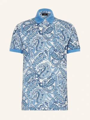 Etro Koszulka Polo Z Piki Regular Fit blau