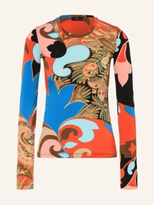 Etro Koszulka Z Długim Rękawem rot