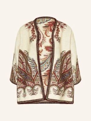 Etro Kurtka Bouclé Z Rękawami 3/4 rot