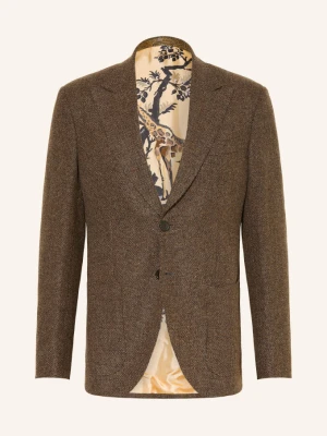 Etro Marynarka O Kroju Extra Slim Fit braun