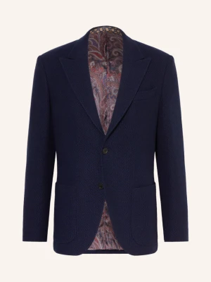 Etro Marynarka O Kroju Regular Fit Z Kaszmirem blau GRANATOWY