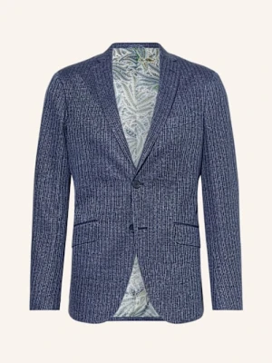 Etro Marynarka Regular Fit Z Lnem blau