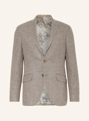 Etro Marynarka Slim Fit grau