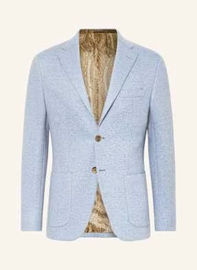 Etro Marynarka Z Dzianiny Regular Fit blau