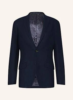 Etro Marynarka Z Dzianiny Slim Fit blau