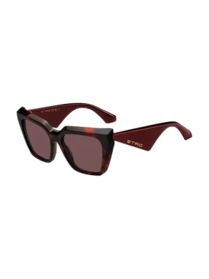 Etro okulary damskie kolor bordowy ETRO 0096/G/S