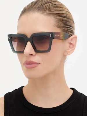 Etro okulary damskie kolor zielony ETRO 0113/S