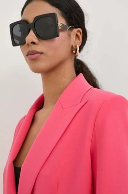 Etro okulary przeciwsłoneczne damskie kolor czarny ETRO 0026/S