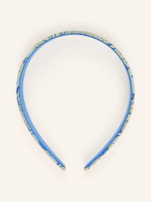 Etro Opaska Do Włosów Z Jedwabiu blau