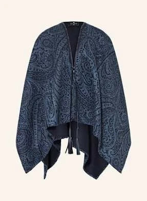 Etro Peleryna blau
