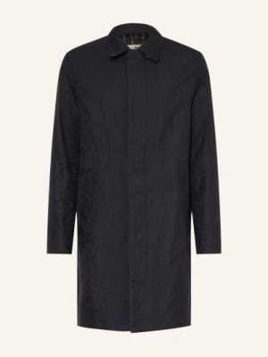 Etro Płaszcz Żakardowy blau