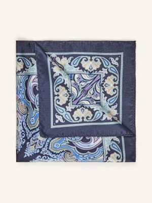 Etro Poszetka Z Jedwabiu blau