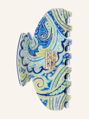 Etro Spinka Do Włosów Z Kamieniami Ozdobnymi blau