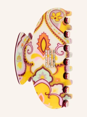 Etro Spinka Do Włosów Z Kamieniami Ozdobnymi gelb