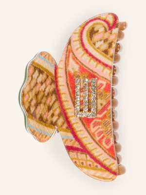 Etro Spinka Do Włosów Z Kamyczkami Ozdobnymi beige
