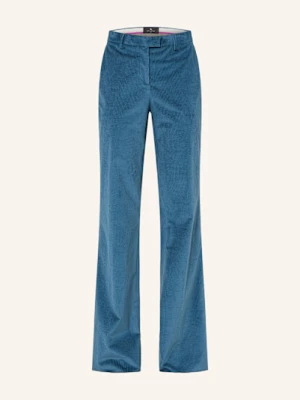Etro Spodnie Sztruksowe blau