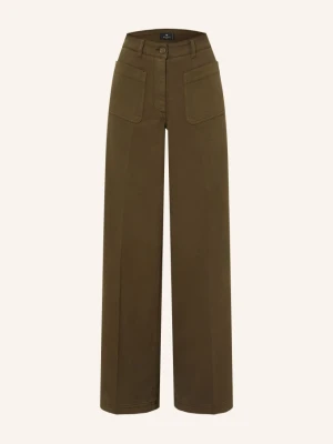 Etro Spodnie Typu Marlena gruen KHAKI
