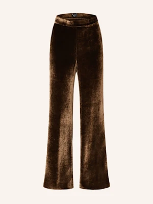 Etro Spodnie Z Aksamitu braun