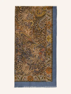 Etro Szal Tosca Z Kaszmiru I Jedwabiu beige